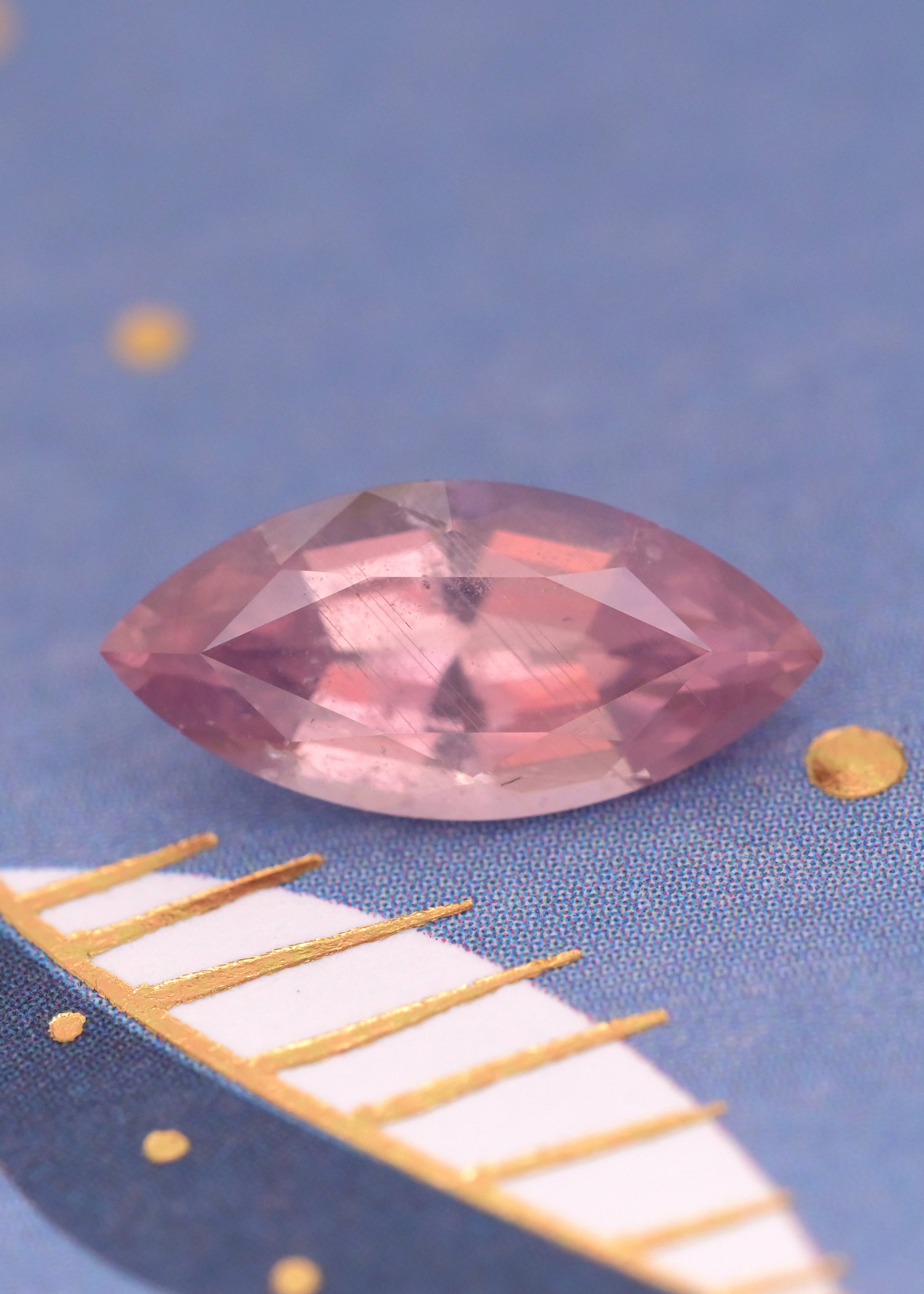 Peachy Pink Sapphire 2.20ct