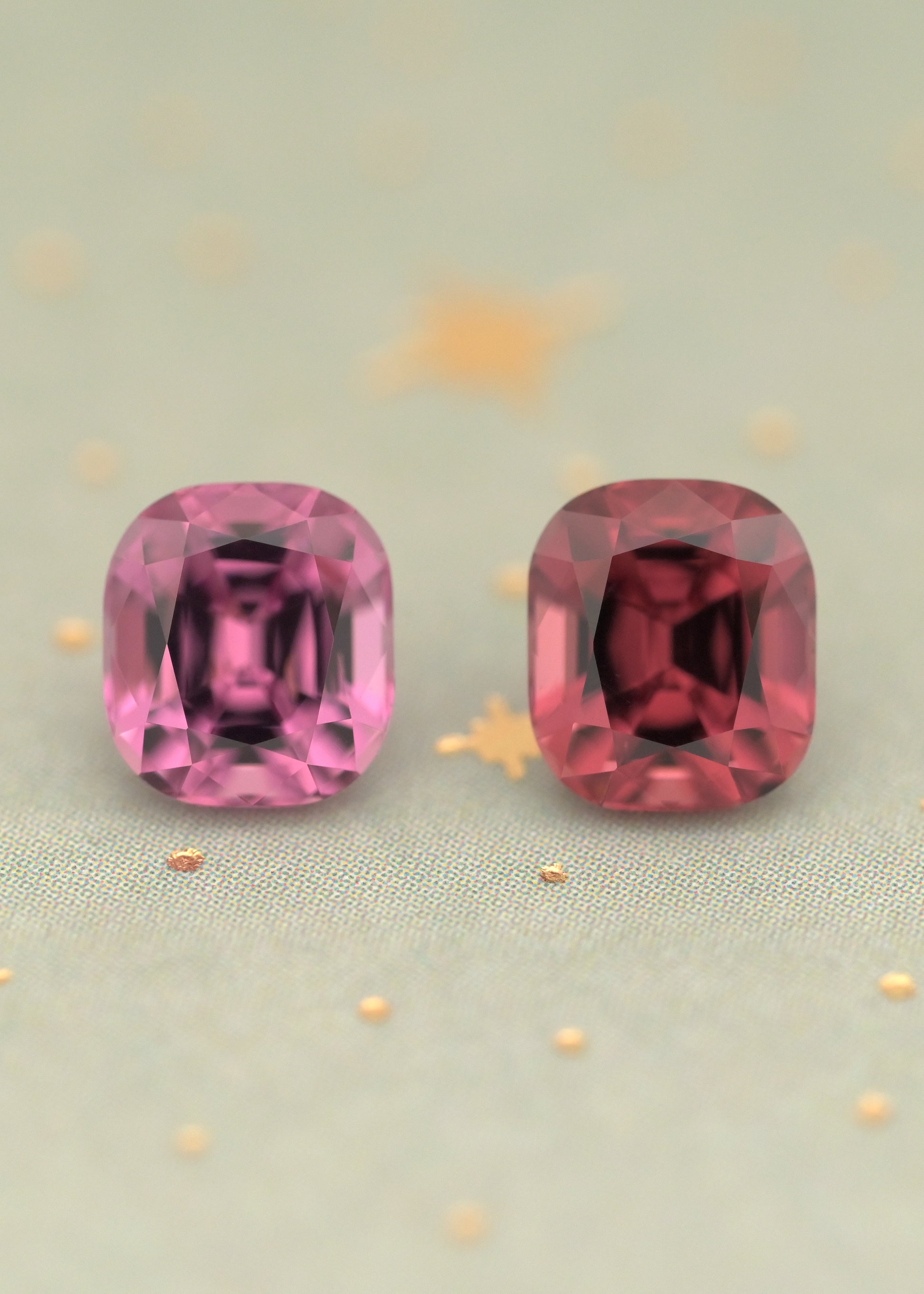 Mismatch Garnet pair 1.95ct