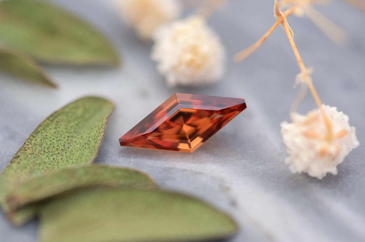 Red-orange Garnet 1.52ct