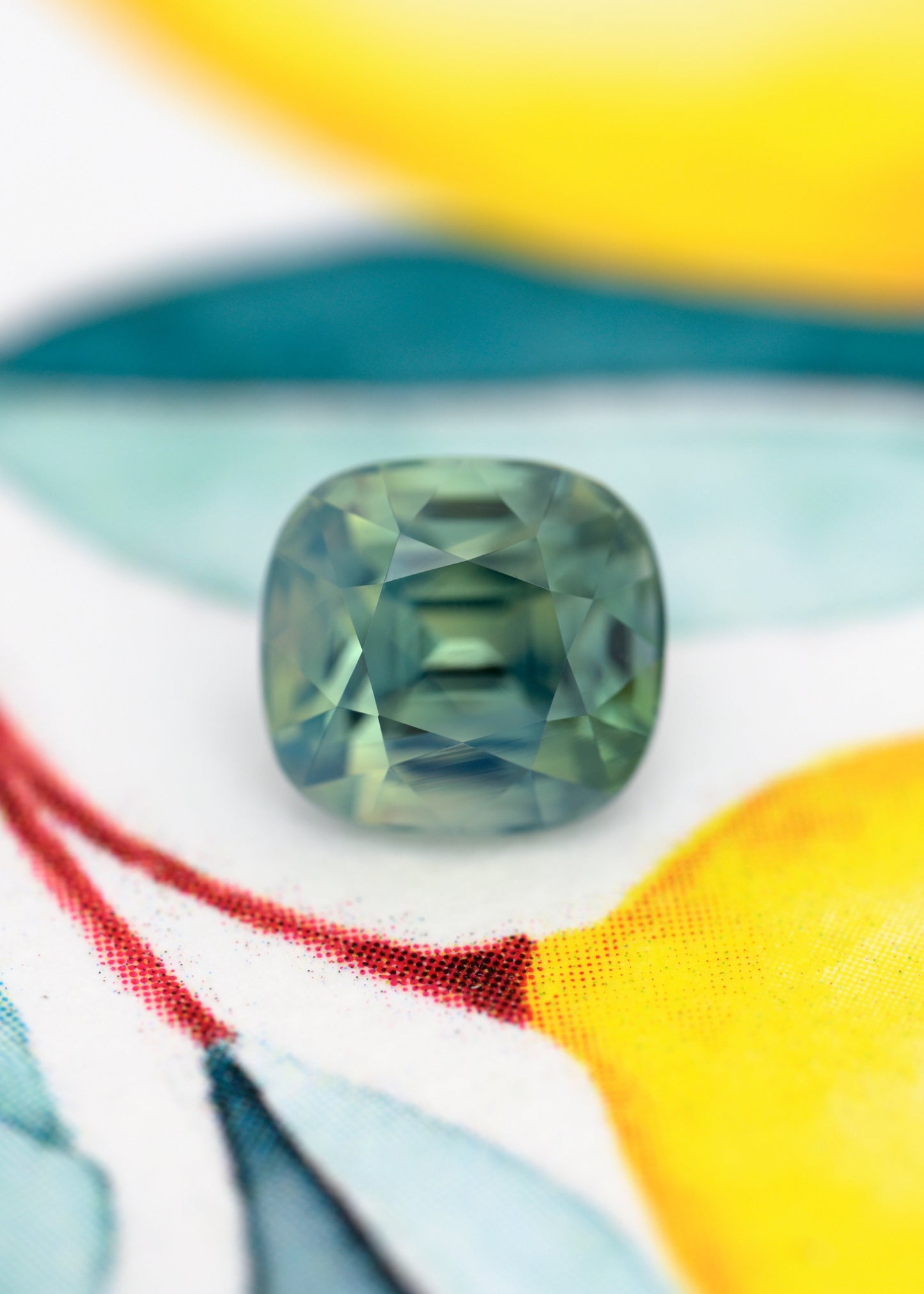Teal Sapphire 1.38ct