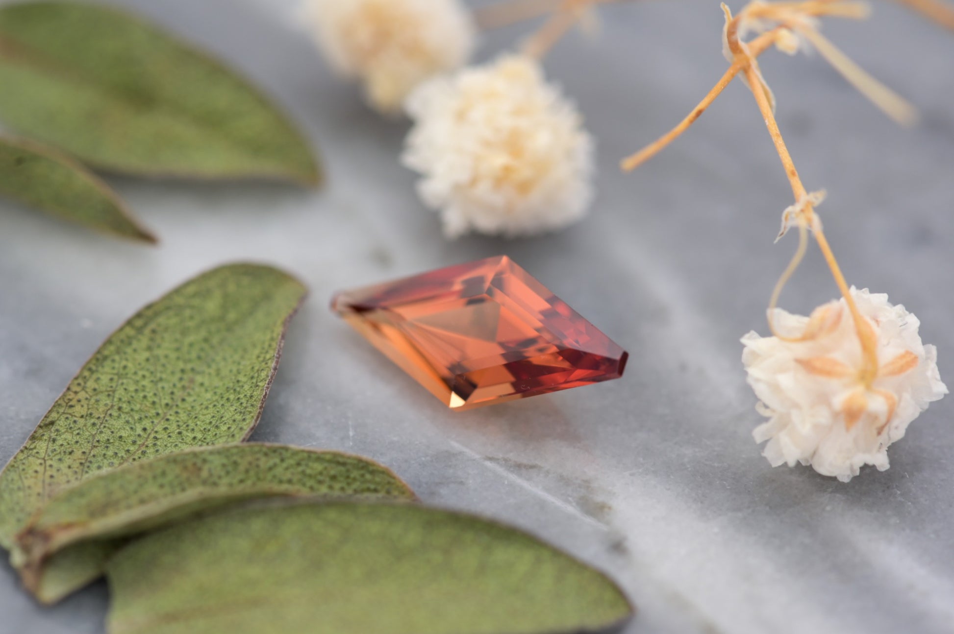 Red-orange Garnet 1.52ct