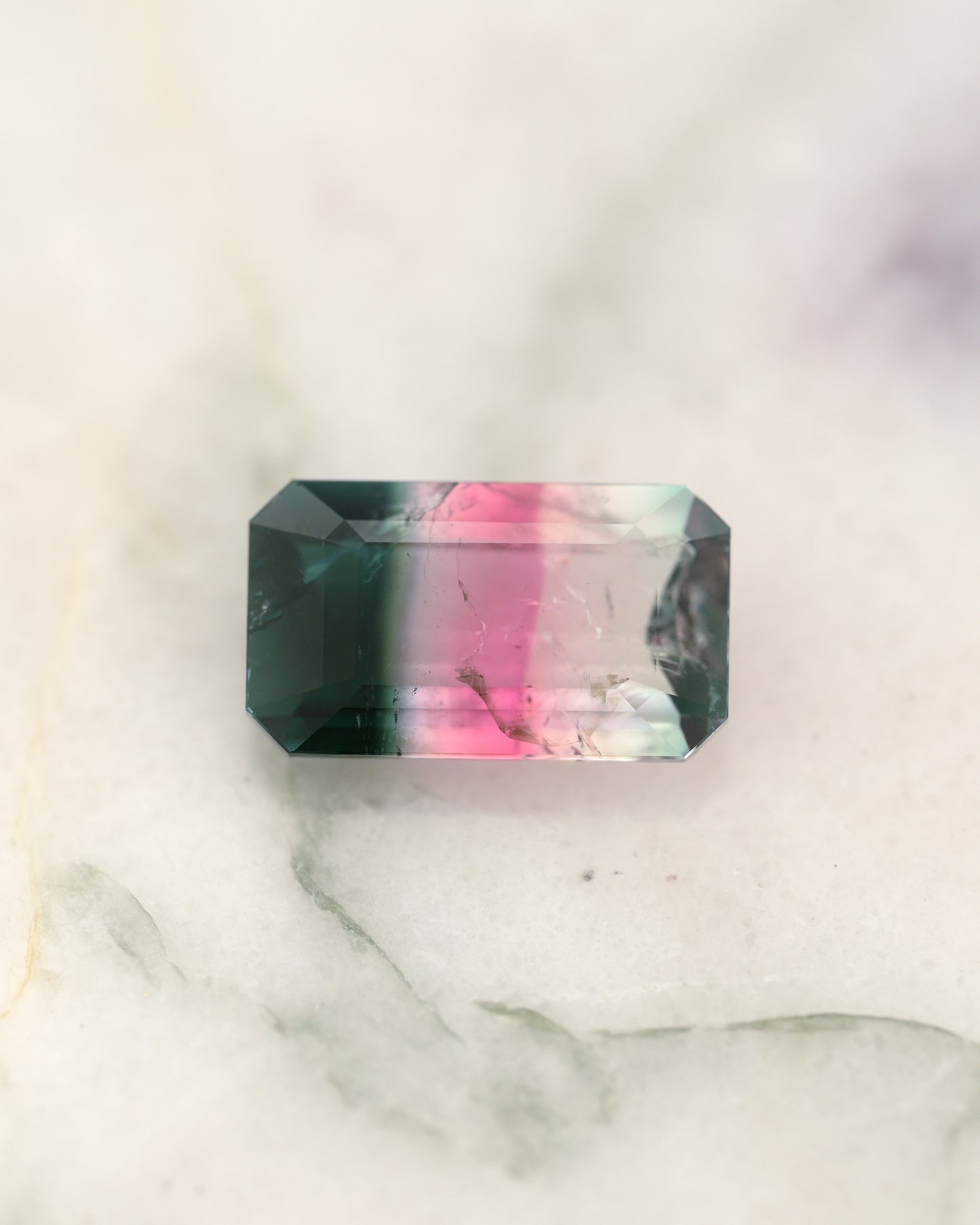 Tri-color Tourmaline 1.01ct