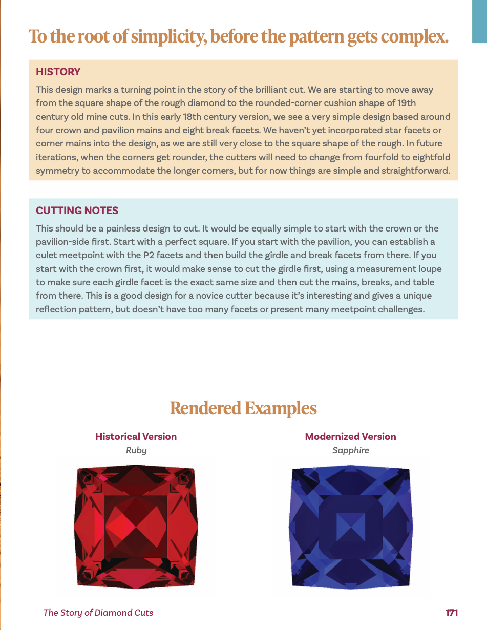 The Historic Teachings of Gemcutting