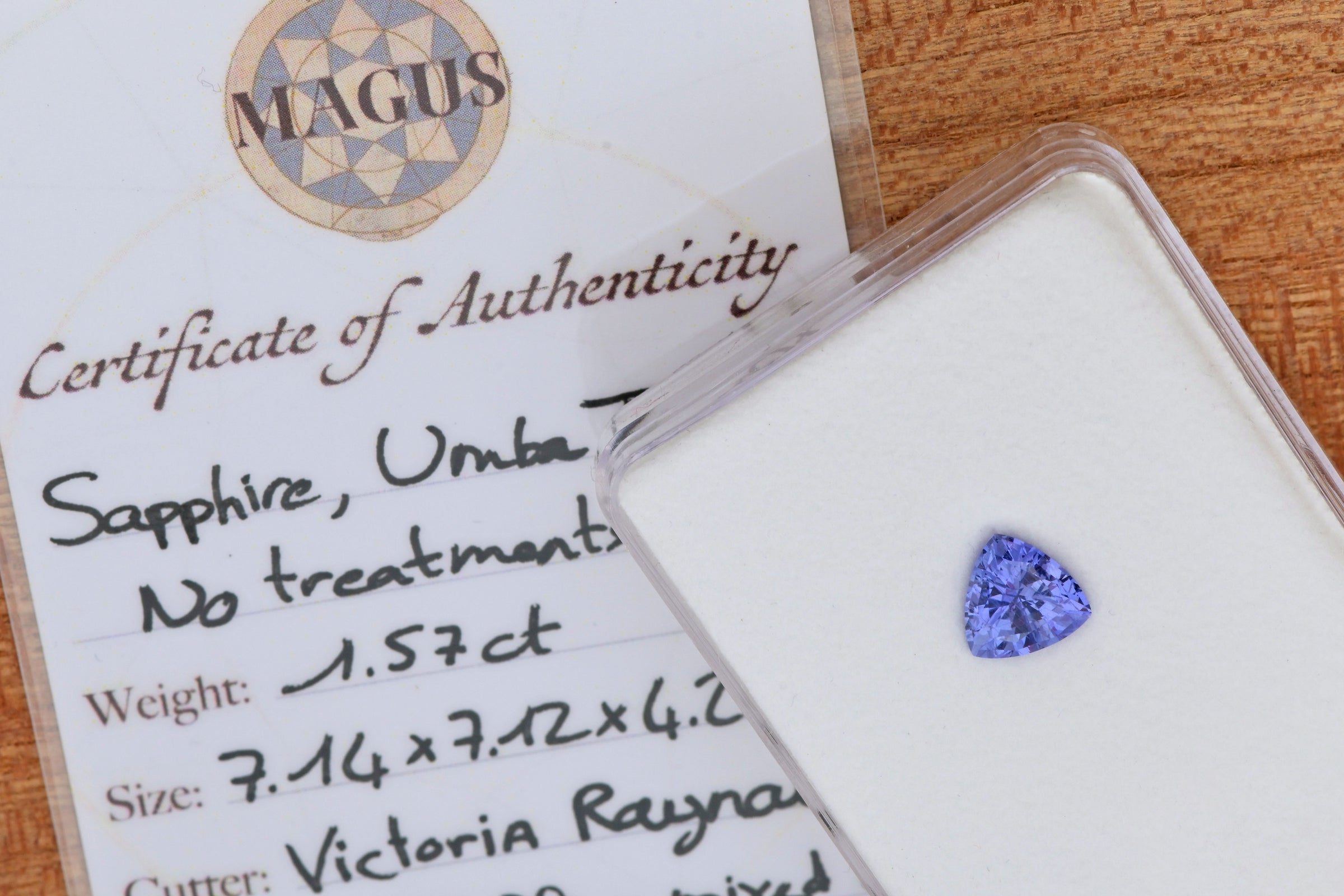 Certificate of Authenticity