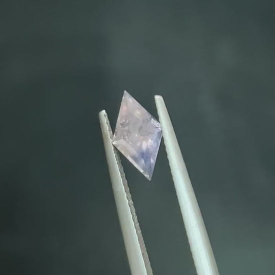 Milky blue Sapphire 1.19ct
