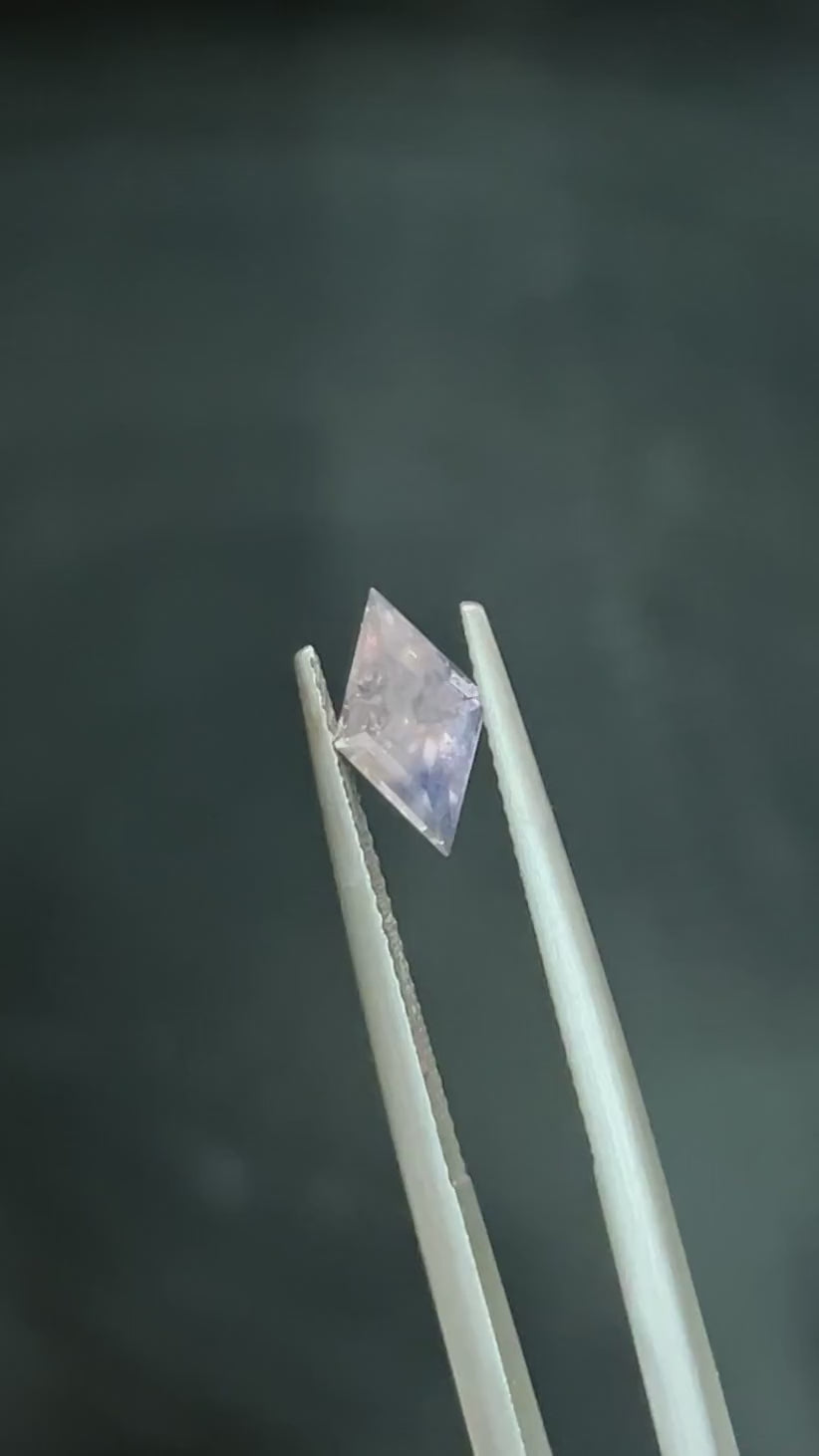 Milky blue Sapphire 1.19ct
