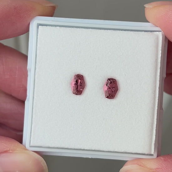 Tourmaline pair 0.88ct