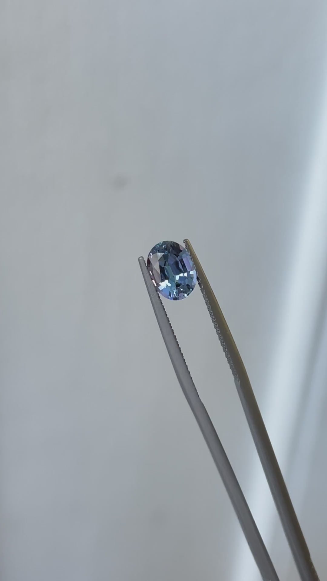 Peacock Tanzanite pair 2.55ct