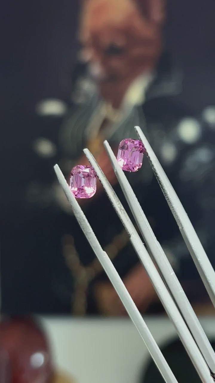 Garnet pair 1.97ct