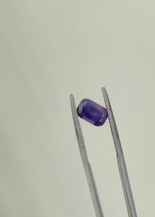 Deep Violet Sapphire 1.81ct