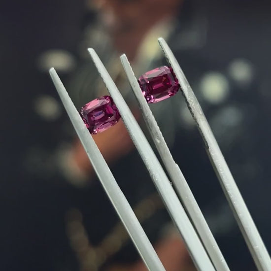 Garnet pair 1.73ct