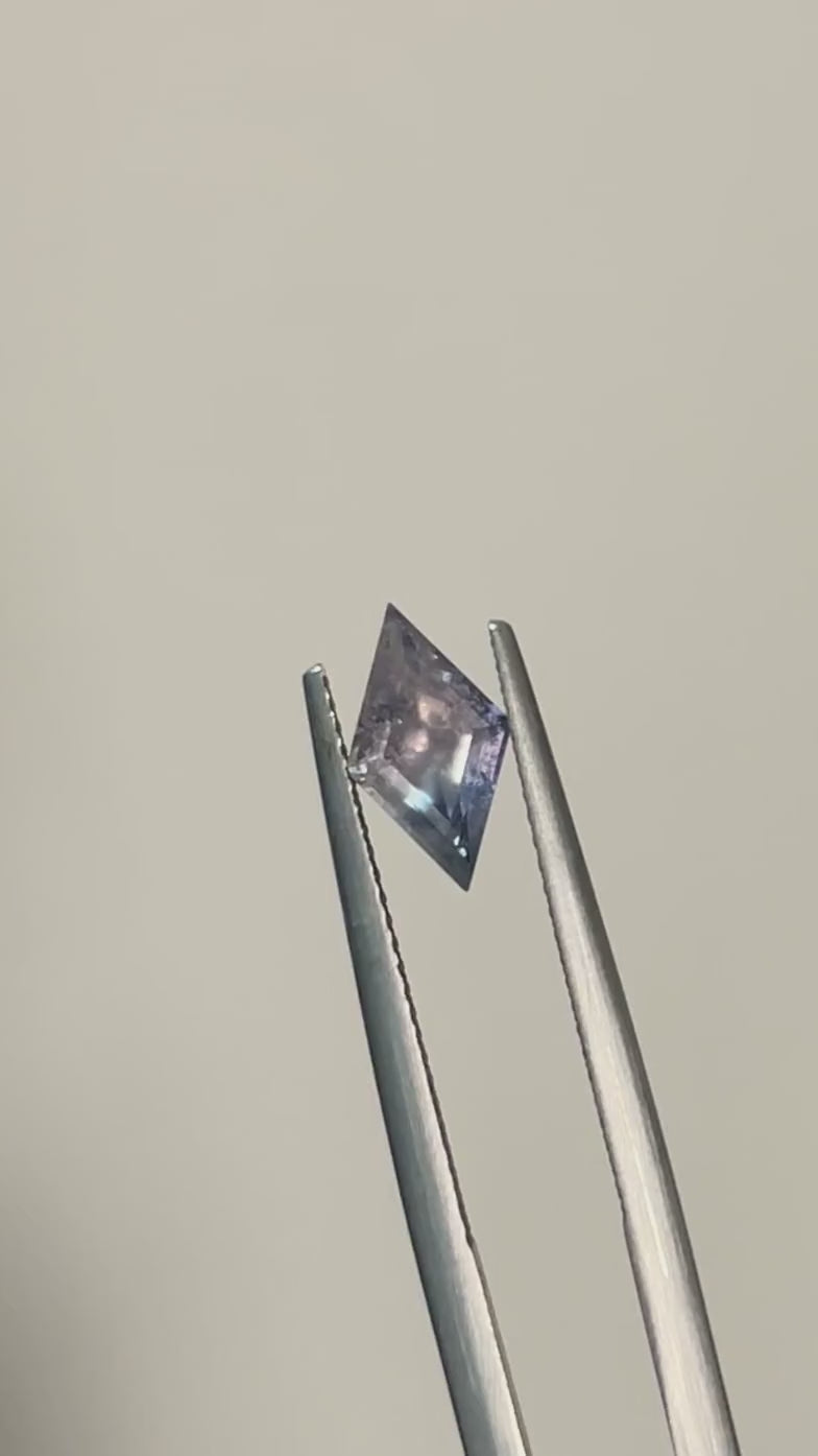 Milky blue Sapphire 1.19ct