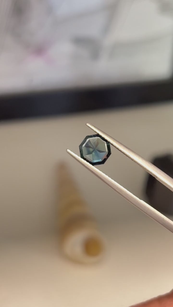 Phoenix Rose Cut Sapphire 1.39ct