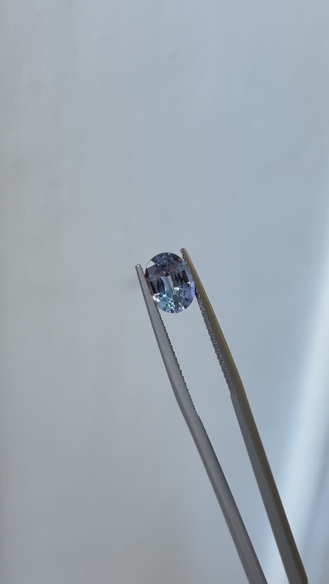 Peacock Tanzanite pair 2.55ct