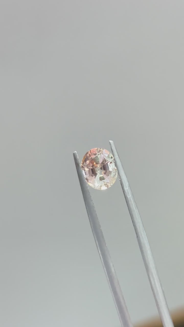 Pastel Bi-color Tourmaline 2.36ct
