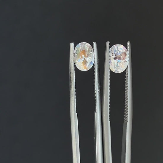 Rainbow Moonstone pair 1.74ct