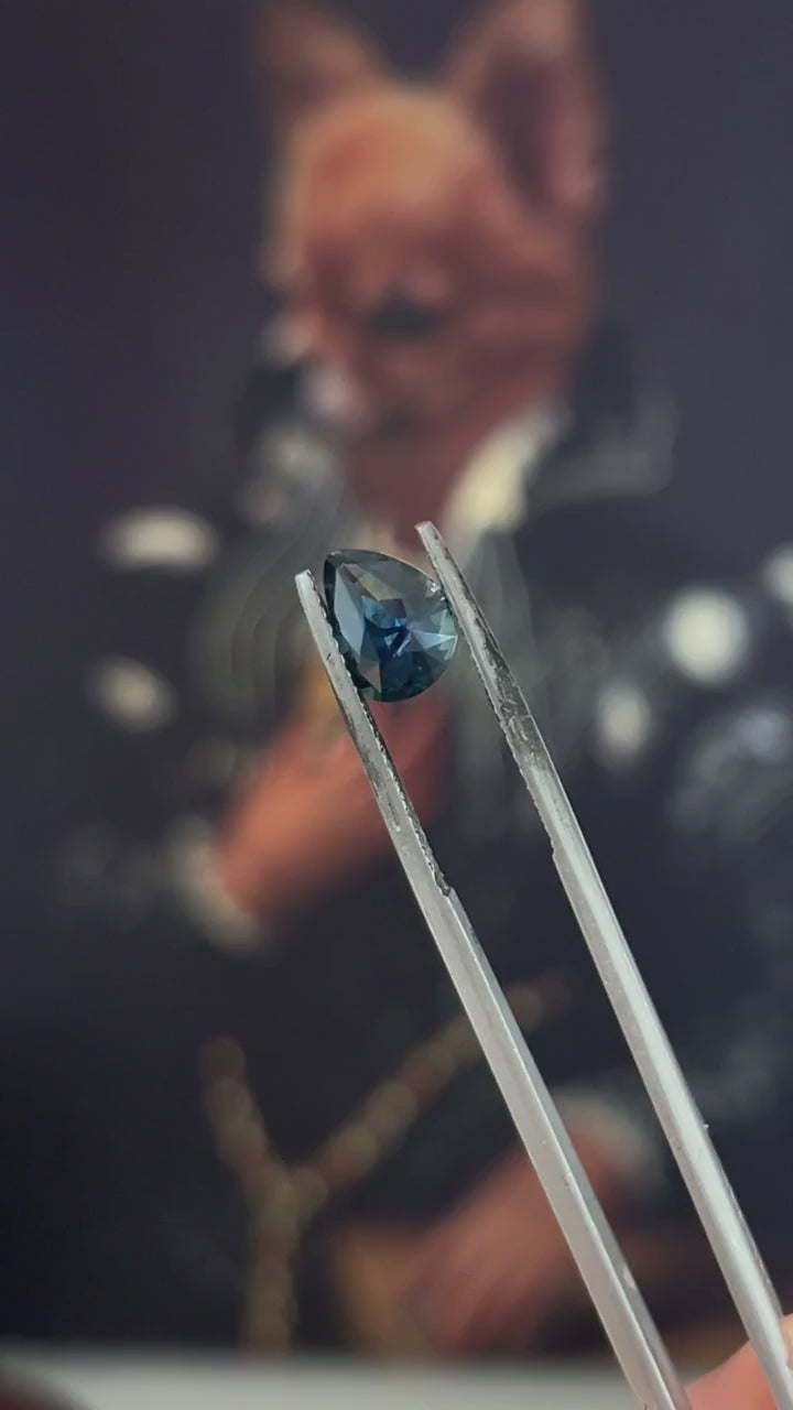Teal Sapphire 1.72ct