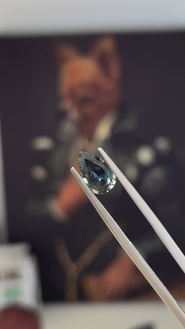 Teal Sapphire 2.17ct